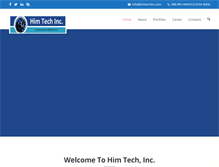 Tablet Screenshot of himtechinc.com